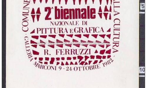 Cartolina Bienn 1982 – ANTONIO SASSU – Italy
